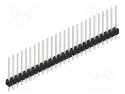 Connector: pin strips; pin header; male; PIN: 26; 2.54mm; THT; 1x26
