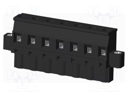 Connector: pluggable terminal block; plug; female; angled 90°