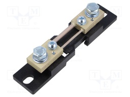 Current shunt; for DIN rail mounting; 60mV