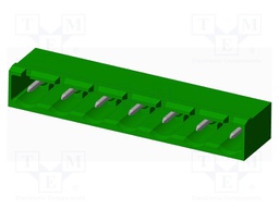 Connector: pluggable terminal block; socket; male; angled 90°