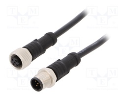 Cable: for sensors/automation; PIN: 5; M12-M12; B code-Profibus
