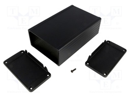 Enclosure: with panel; with fixing lugs; 1457; X: 104mm; Y: 160mm