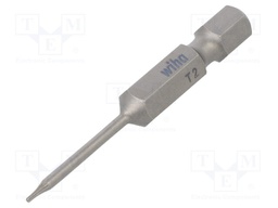 Screwdriver bit; Torx®; TX02; Overall len: 50mm