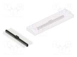 Connector: pin strips; pin header; male; PIN: 48; 2.54mm; SMT; 2x24
