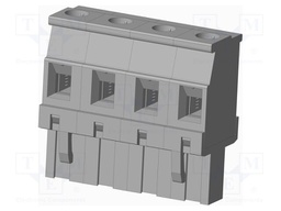 Connector: pluggable terminal block; plug; female; angled 90°
