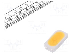 LED; SMD; 3014,PLCC2; white warm; 9÷14lm; 2650-2868K; 80; 120°; 30mA