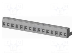 Connector: pluggable terminal block; plug; female; straight; grey