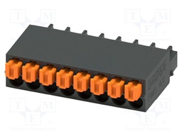 PCB connector, nominal cross section: 0.5 mm?, color: black,
