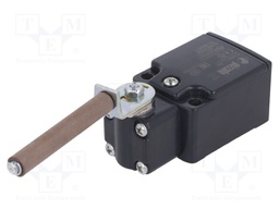 Limit switch; porcelain roller Ø9x57mm R 80mm; NO + NC; 6A; PG11