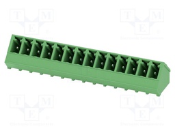 PCB headers, nominal cross section: 1.5 mm?, color: green, n