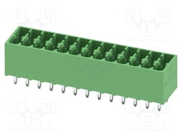 PCB headers, nominal cross section: 1.5 mm?, color: green, n