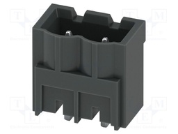 PCB headers, nominal cross section: 2.5 mm?, color: black, n