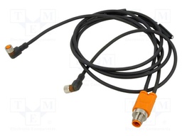 Cable: for sensors/automation; PIN: 3; 1m; Indication: LED