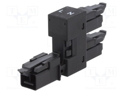Transition: T adapter; male,female x2; 890; 16A; 250V; ways: 2; Y