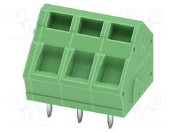 PCB terminal block, nominal current: 16 A, rated voltage (II