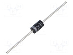 Diode: rectifying; THT; 400V; 3A; DO201AD