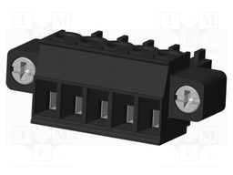 Connector: pluggable terminal block; plug; female; straight; 300V