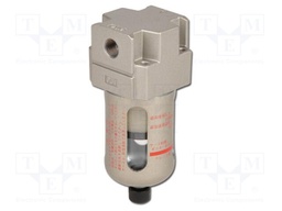 Compressed air filter; G 1/2"; inside; Working pressure: 10bar