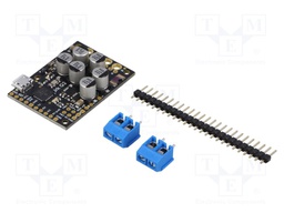 DC-motor driver; 20kHz; I2C,TTL,USB; 27A; Uin mot: 6.5÷30V