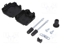 Enclosure: for D-Sub connectors; D-Sub 9pin,D-Sub HD 15pin