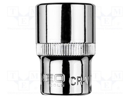 Socket; 6-angles,socket spanner; HEX 19mm; 1/2"