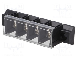 Terminal block; soldering,screw terminal; ways: 4; 6mm2; 750V