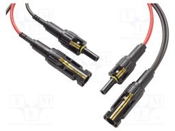 Test acces: clamp test lead set; photovoltaics; 20A