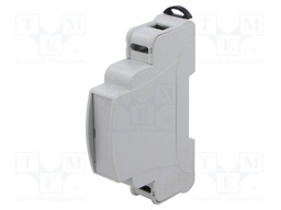 Enclosure: for DIN rail mounting; No.of mod: 1