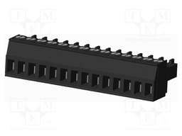 Connector: pluggable terminal block; plug; female; straight; 300V
