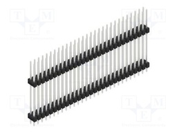 Connector: pin strips; pin header; male; PIN: 58; 2.54mm; THT; 2x29