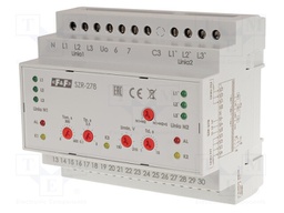Module: voltage monitoring relay; for DIN rail mounting