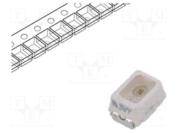 Power LED; red; 60°; 20mA; λd: 626-639nm; 2.3x1.3x1.4mm; SMD