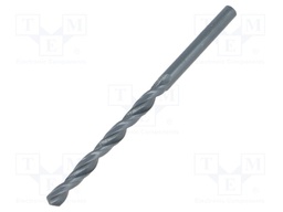 Drill bit; for metal; Ø: 4mm; L: 75mm; HSS; Working part len: 43mm