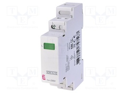 Voltage indicator; 230VAC; IP20; for DIN rail mounting