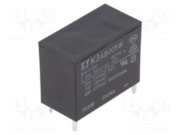 Relay: electromagnetic; SPST-NO; Ucoil: 5VDC; 25A; Series: FTR-K3
