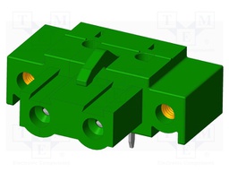Connector: pluggable terminal block; socket; female; angled 90°