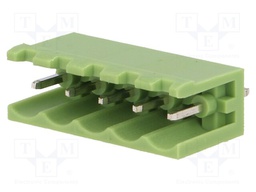 Pluggable terminal block; Contacts ph: 5mm; ways: 5; straight