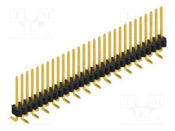 Connector: pin strips; pin header; male; PIN: 29; 1.27mm; SMT; 1x29