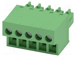 PCB connector, nominal cross section: 1.5 mm?, color: green,