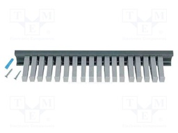 Hanger for test leads; L: 350mm; silver; Equipment: mounting kit