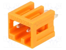 Pluggable terminal block; 3.81mm; ways: 2; straight; socket; male