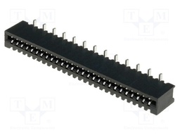 Connector: FFC (FPC); vertical; PIN: 27; NON-ZIF; SMT; tinned; 20mΩ