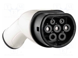 EMobility: plug; single-phase; Type 2 female; 32A; white