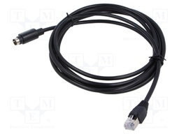 Communication cable; XBTZ; DIN mini,RJ45; Modbus,Uni-Telway
