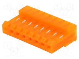 Plug; wire-board; female; MTA-156; 3.96mm; PIN: 8; IDC; for cable
