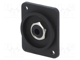 Socket; Jack 3,5mm; female; mono; soldering; Case: XLR standard