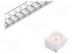 LED; SMD; 3528,PLCC2; yellow green; 9÷18mcd; 3.5x2.8x1.9mm; 120°