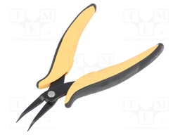 Pliers; miniature,curved,rectangle; for gripping anf bending