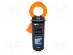 Meter: leakage current; pincers type; LCD; Øcable: 40mm; True RMS