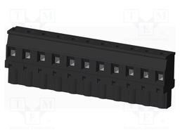 Connector: pluggable terminal block; plug; female; angled 90°